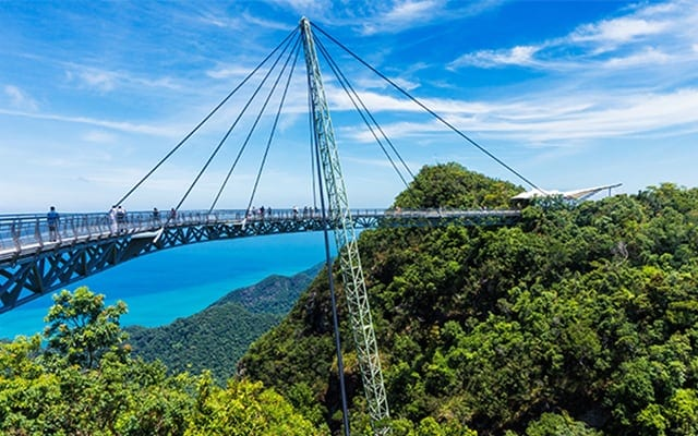 Malaysia — Petronas Twin Towers and Kuala Lumpur skyline